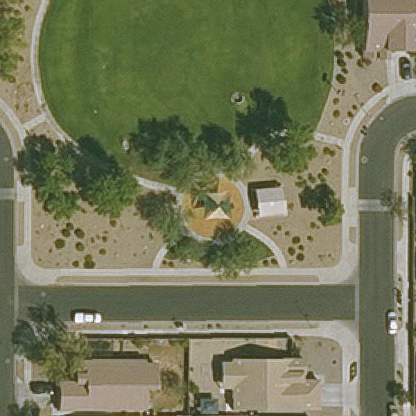 Aerial view of Park Meadows Playgrounds
