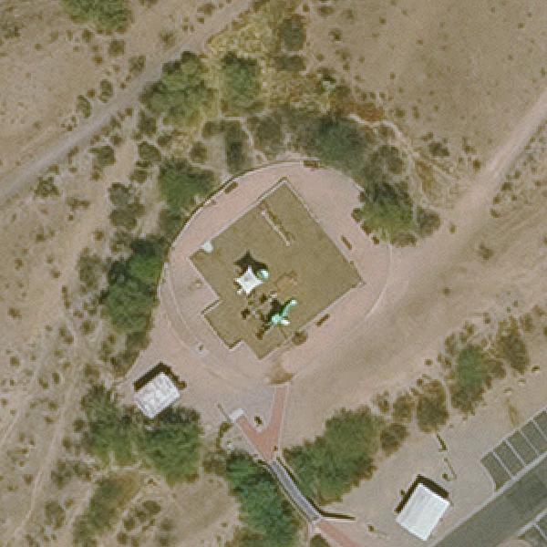 Aerial view of Park Of The Canals Playground