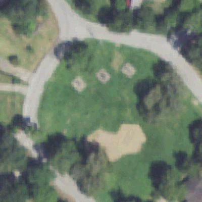 Aerial photo of Park Place Park