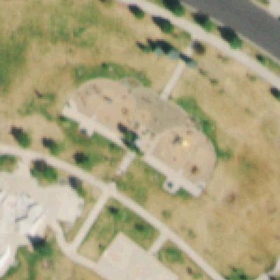 Aerial photo of Park Playground