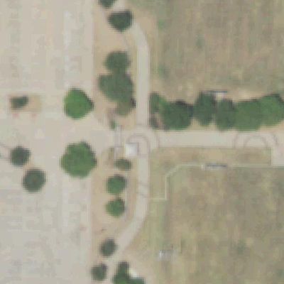 Aerial view of Parkhill Park