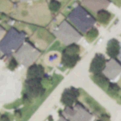 Aerial view of Parkland place
