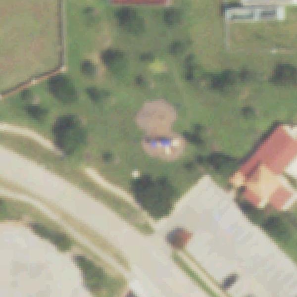 Aerial view of Parkway Lakes Park