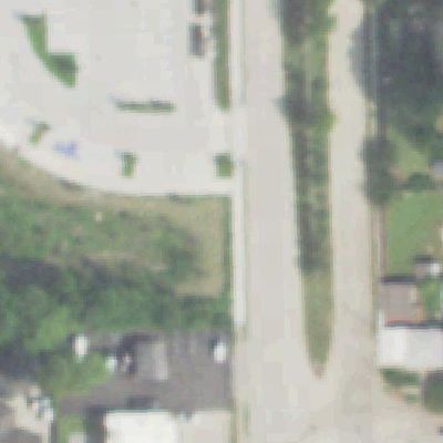 Aerial photo of Parque Harry
