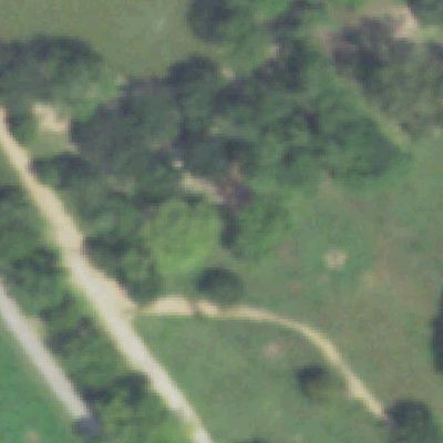 Aerial photo of Parque