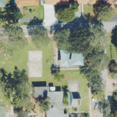 Aerial view of Parque Infantil