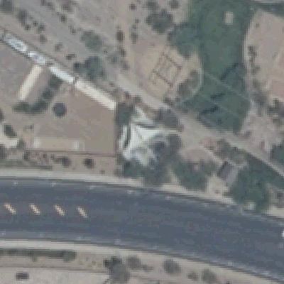 Aerial photo of Paseo Verde Trailhead