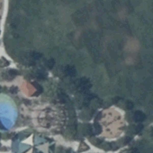 Aerial photo of Paseos Park