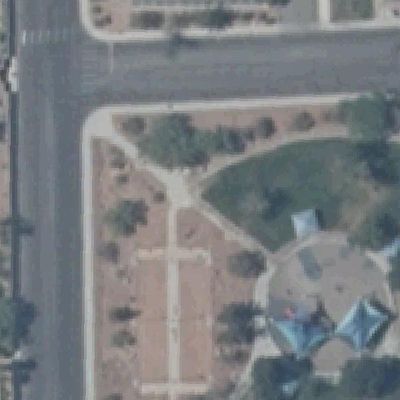 Aerial photo of Patriot Park