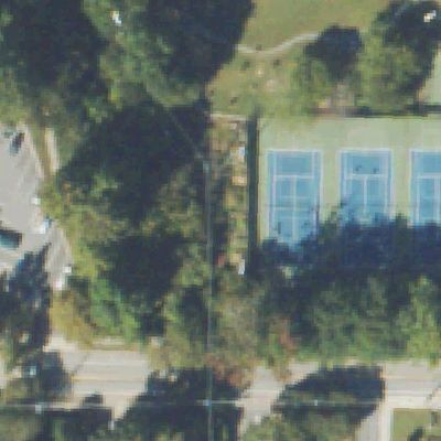 Aerial view of Peachtree Hills Park