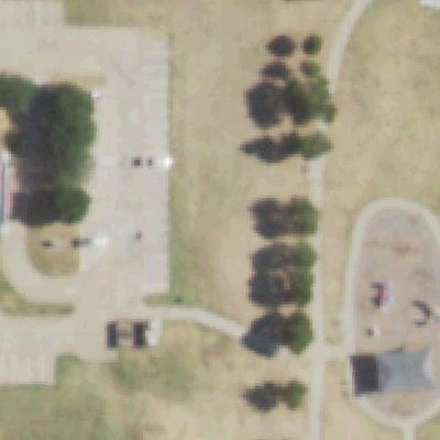 Aerial view of Pearson Park