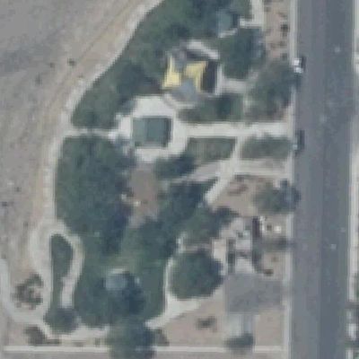 Aerial photo of Pebble Park