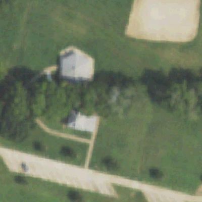 Aerial photo of Pecan Grove Park