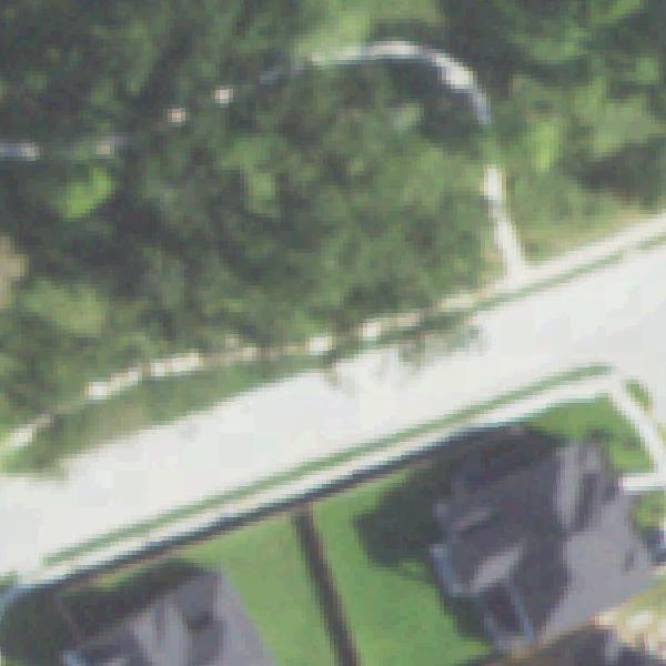 Aerial photo of Pecan Grove Park