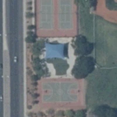 Aerial photo of Pecos Legacy Park