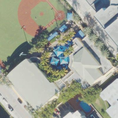 Aerial view of Pelican Community Park