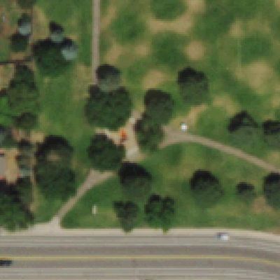 Aerial photo of Peoria Hills Park
