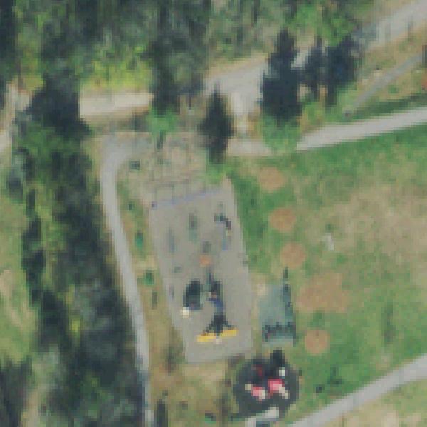 Aerial photo of Percy Priest Park