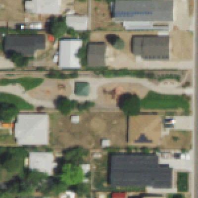 Aerial photo of Persinger Park