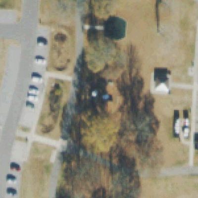 Aerial photo of Pettus Park