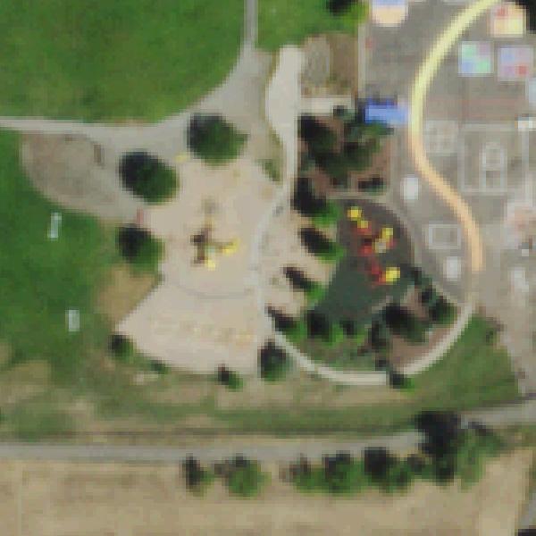 Aerial photo of PIayground