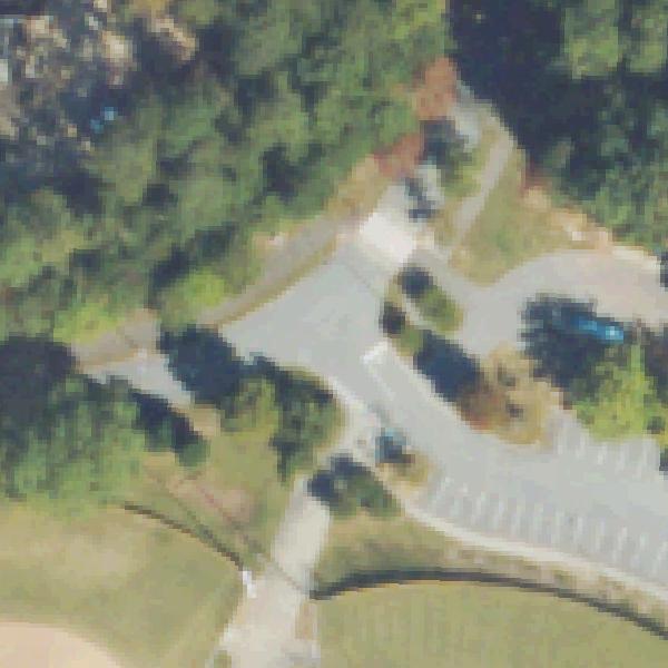 Aerial view of Pinckneyville Park