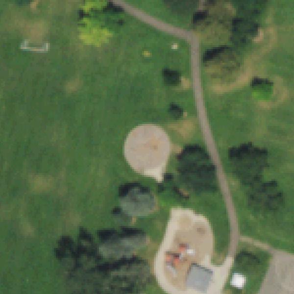 Aerial photo of Pinehurst Park