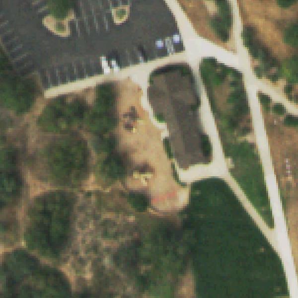 Aerial photo of Piney Creek Hollow Park