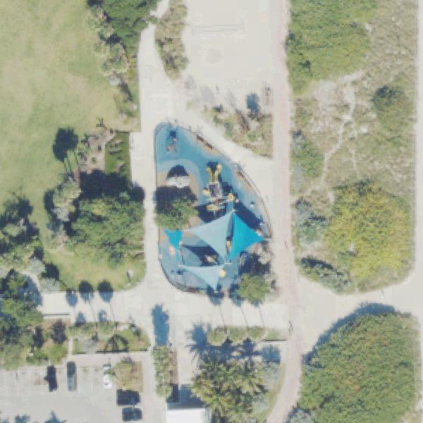 Aerial view of Pirate Park