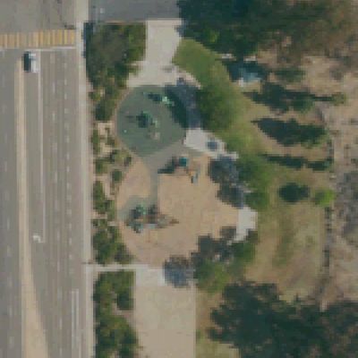 Aerial view of Pirate Park Murphy Canyon