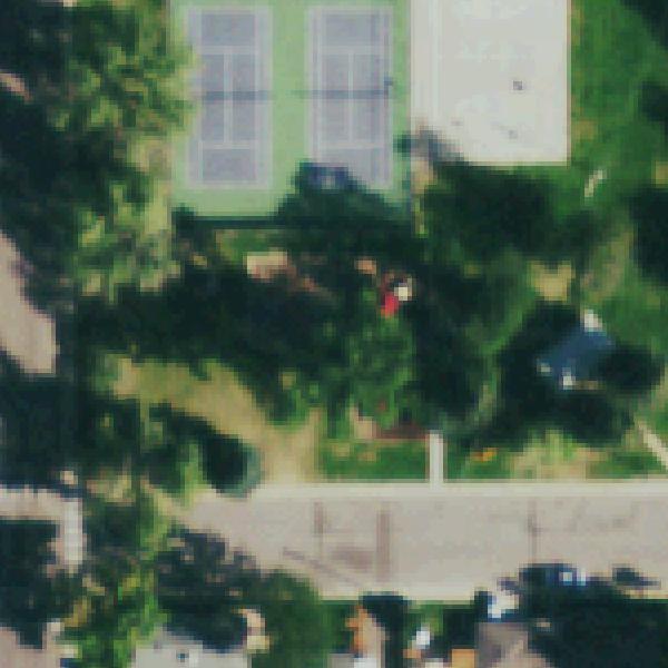 Aerial photo of Pirates Park