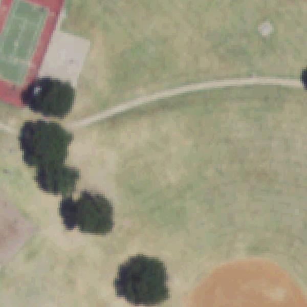 Aerial view of Pirrung School Park