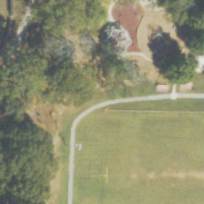Aerial view of Pittman Park
