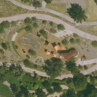 Aerial view of Play at Hance Park