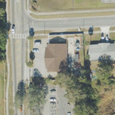 Aerial view of Play Palace