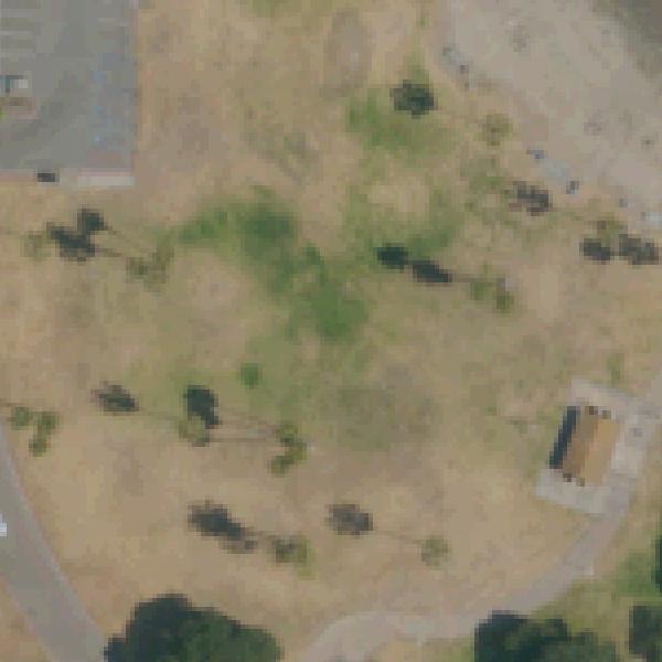 Aerial view of Playa Pacifica Park