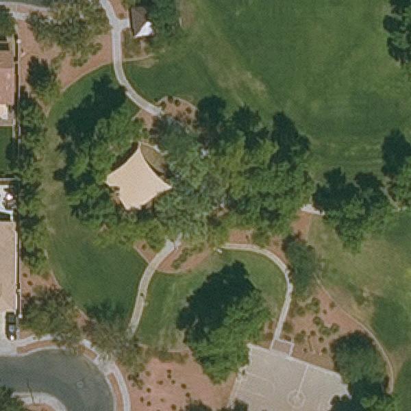 Aerial view of Playground and Park