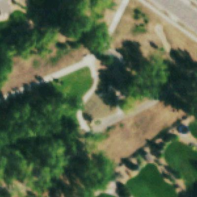 Aerial photo of Playground