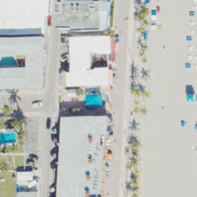 Aerial view of Playground at Filmore St