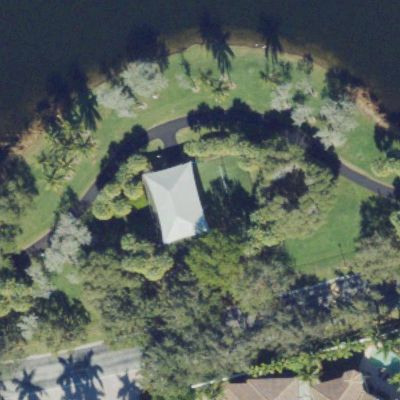 Aerial view of Playground at Joe Dimaggio Park