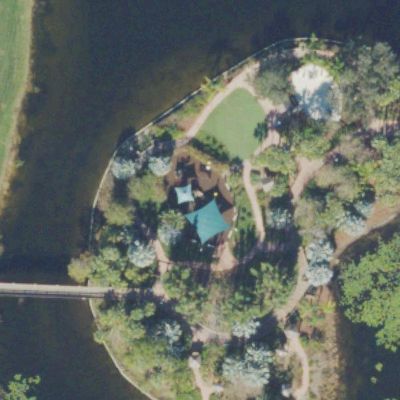 Aerial view of Playground