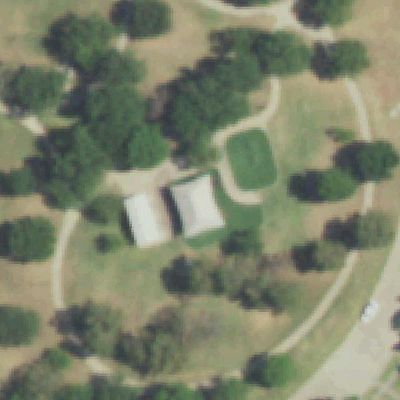 Aerial view of Playground