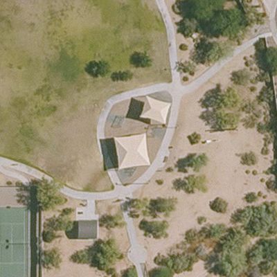 Aerial view of Playground
