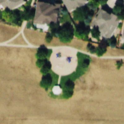 Aerial photo of Playground