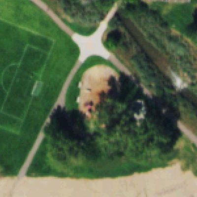 Aerial photo of Playground