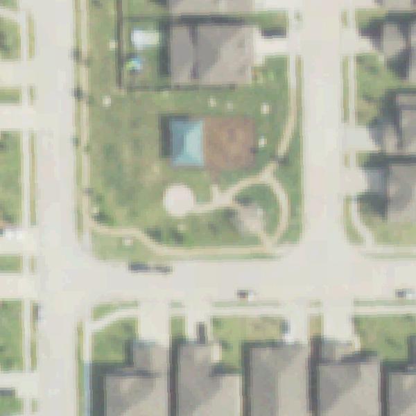 Aerial photo of Playground