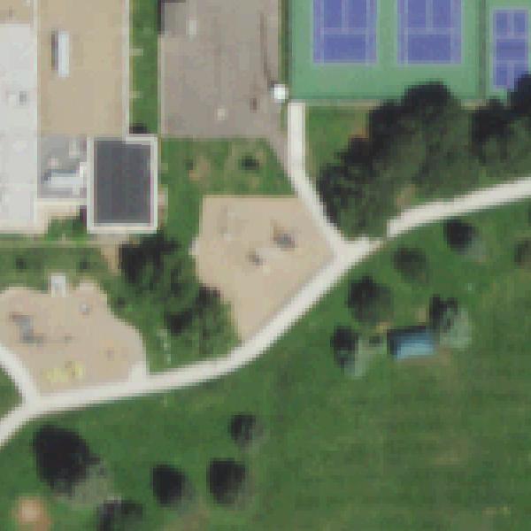 Aerial photo of PLAYGROUND