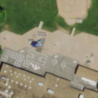 Aerial photo of Playground