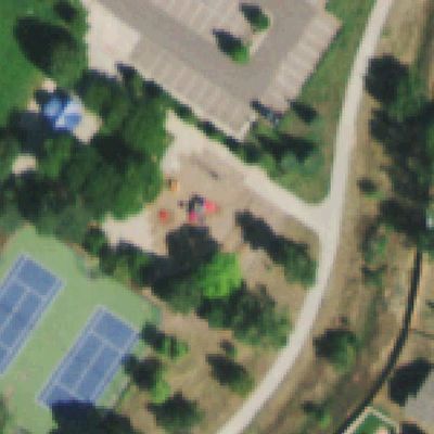 Aerial photo of PLAYGROUND