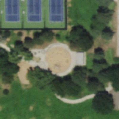 Aerial photo of Playground